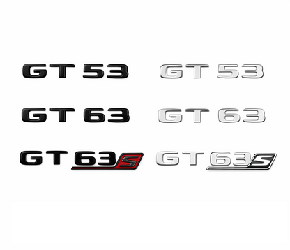 Емблема Mercedes GT53 GT63 за Заден Капак