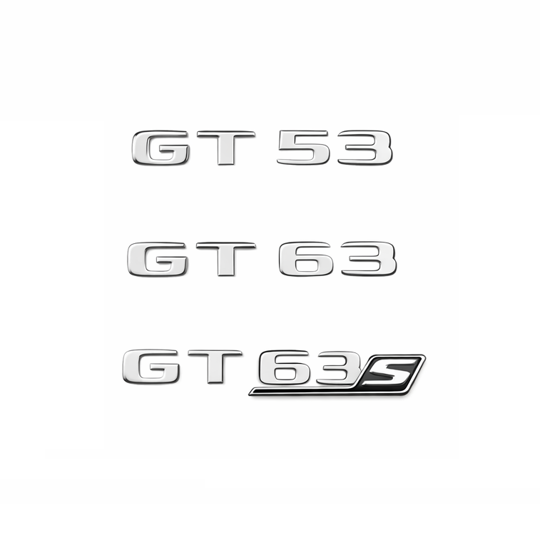 Емблема Mercedes GT53 GT63 за Заден Капак