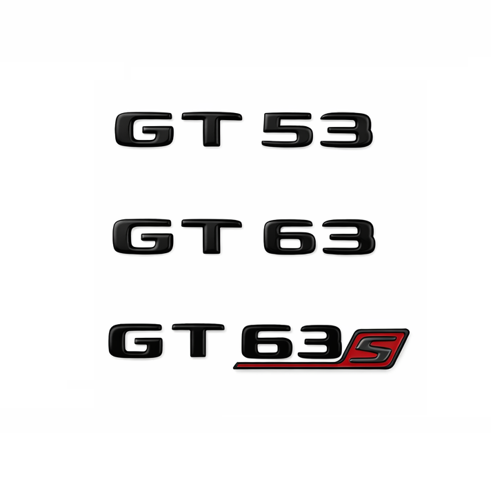 Емблема Mercedes GT53 GT63 за Заден Капак