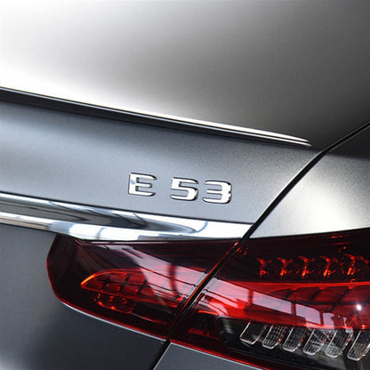 Емблема Mercedes E-Class за Заден Капак Сребрист хром