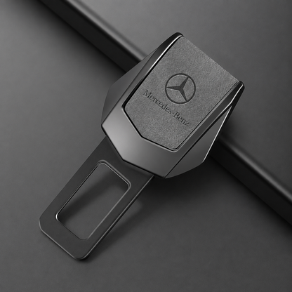 Метална закопчалка TOYOTA за автомобилен предпазен колан с кожен детайл MERCEDES
