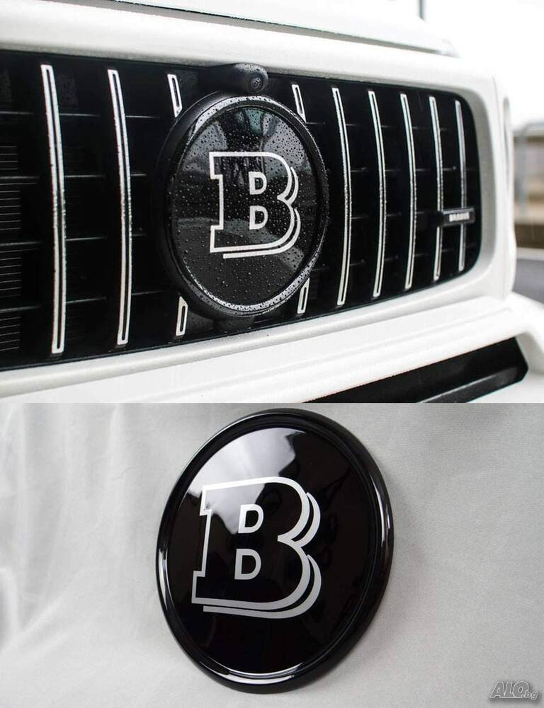 Емблема Brabus стил за Mercedes – 185мм предна решетка