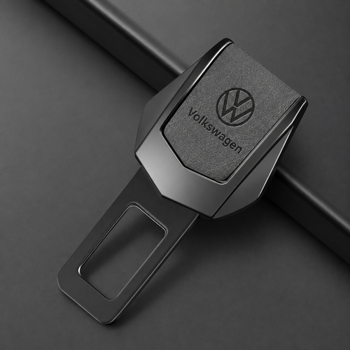 Метална закопчалка TOYOTA за автомобилен предпазен колан с кожен детайл VW