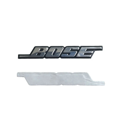 Алуминиева емблема BOSE за тонколони – 3 размера Тънка дълга (53×8 мм)