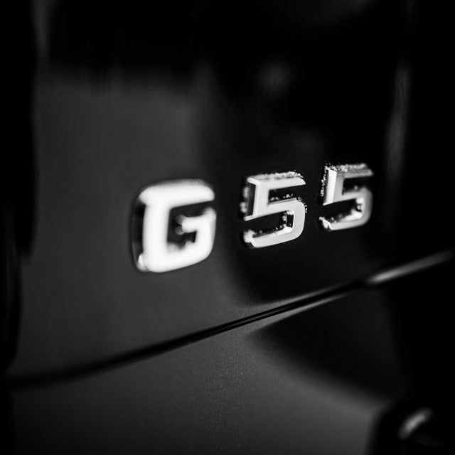 Емблема Mercedes G-Class за Заден Капак Сив хром