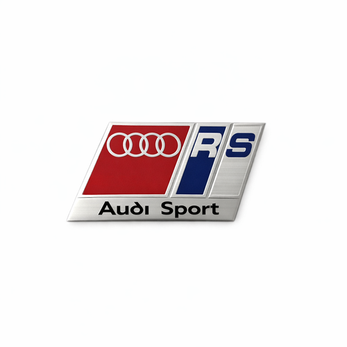 Audi RS / Audi Sport метална емблема 8×5 см