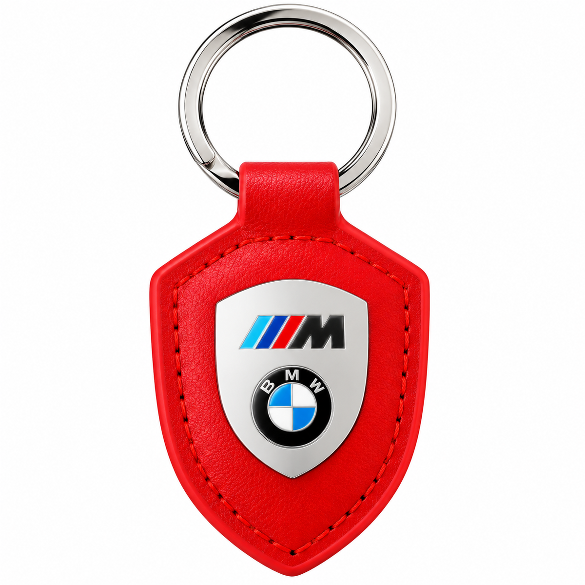 Ключодържател BMW M с метална емблема – черен или червен