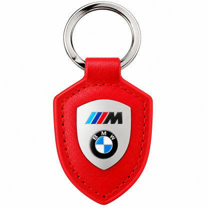 Ключодържател BMW M с метална емблема – черен или червен