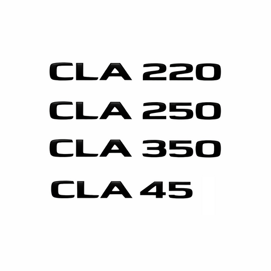 Емблема Mercedes CLA-Class за Заден Капак Черна - лак CLA45