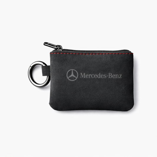 Калъф за ключ Mercedes от алкантара – компактен и стилен