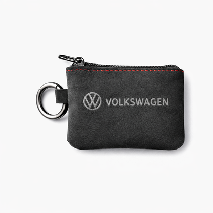 Калъф за ключ Volkswagen от алкантара – компактен и стилен