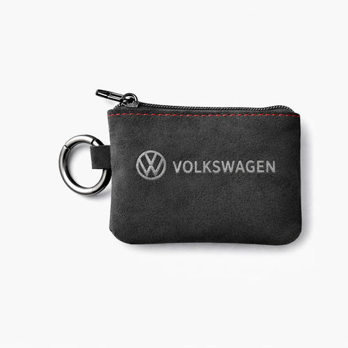 Калъф за ключ Volkswagen от алкантара – компактен и стилен