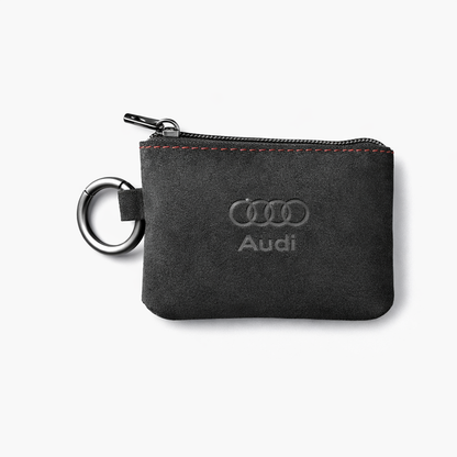 Калъф за ключ AUDI от алкантара – компактен и стилен