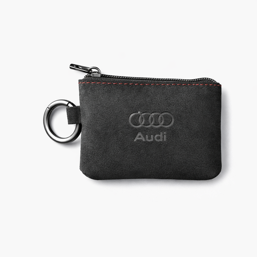 Калъф за ключ AUDI от алкантара – компактен и стилен