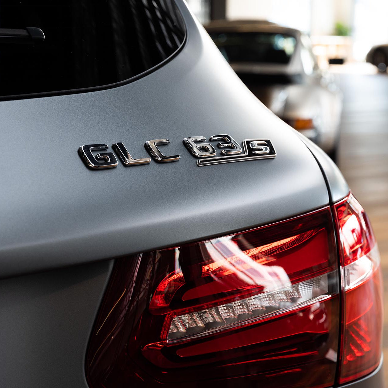 Емблема Mercedes GLC-Class за Заден Капак Сребрист хром
