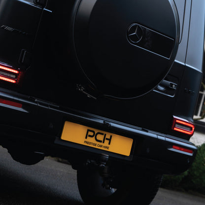 Емблема Mercedes G-Class за Заден Капак Черна - лак