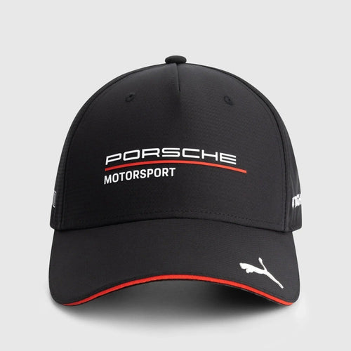 Шапка Porsche Motorsport – стилна спортна шапка (черна/бяла) Black