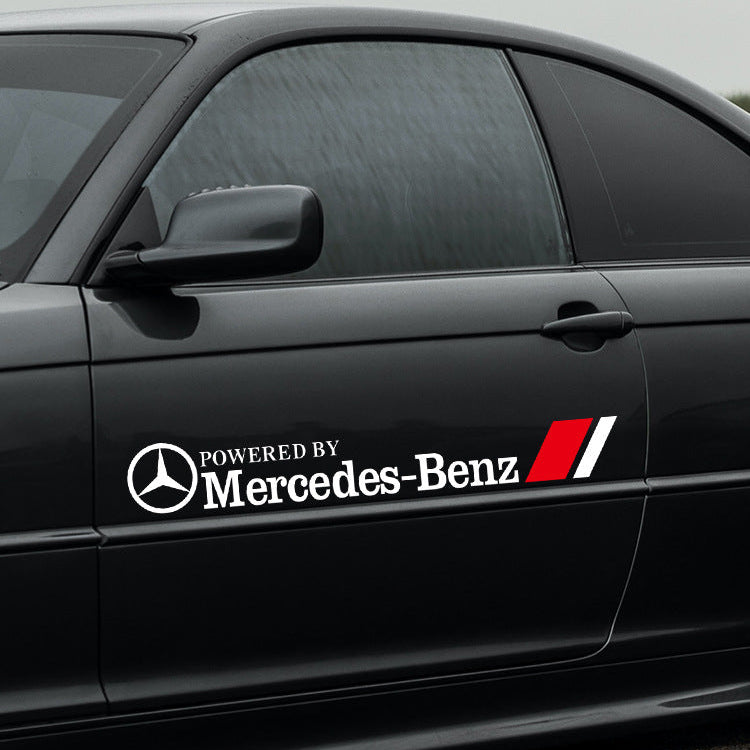 Стикер за врата Mercedes – декоративно фолио (70 x 9.8 см)