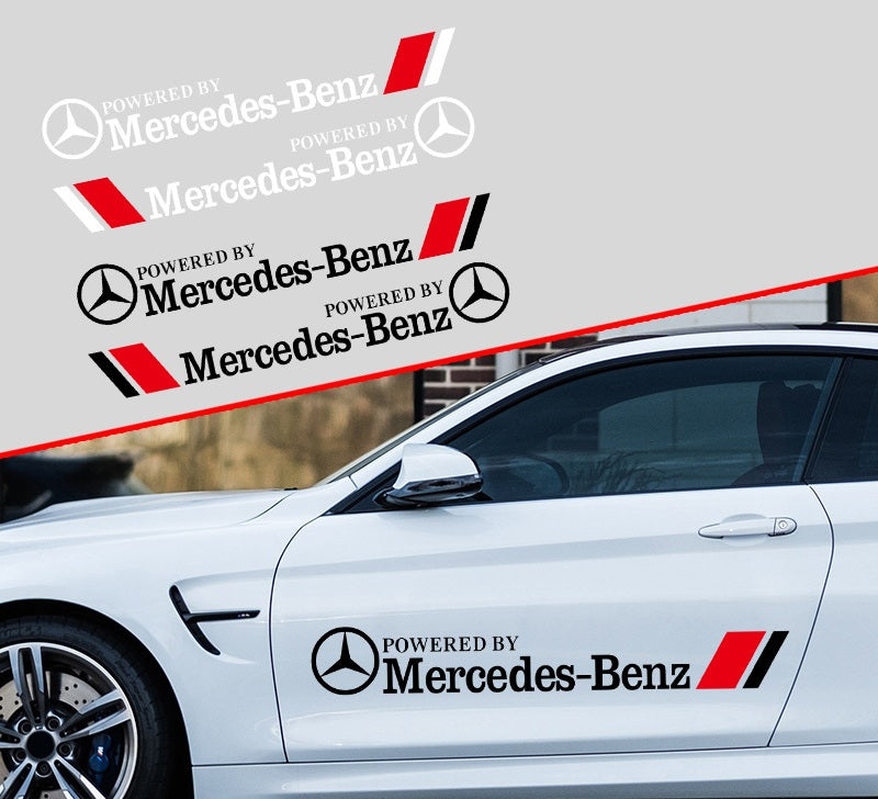 Стикер за врата Mercedes – декоративно фолио (70 x 9.8 см)