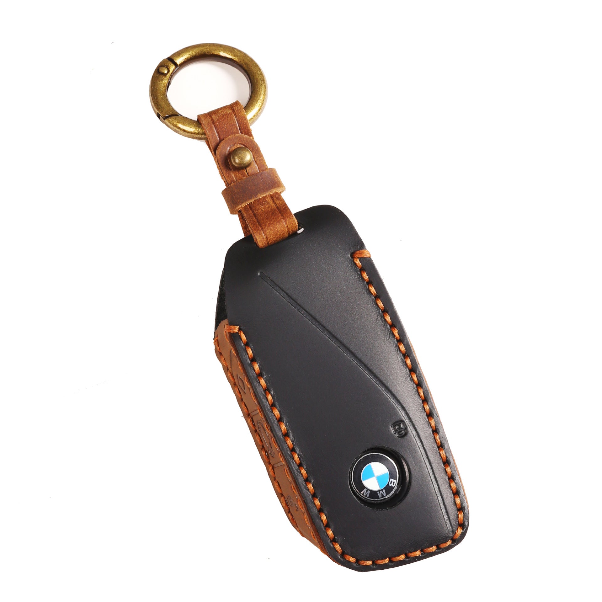 Ръчно изработен кожен калъф за BMW ключ – Premium Handmade (3 цвята)