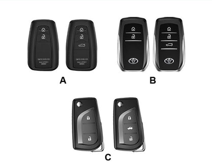 Калъф за ключ Toyota – гланцово покритие + ключодържател