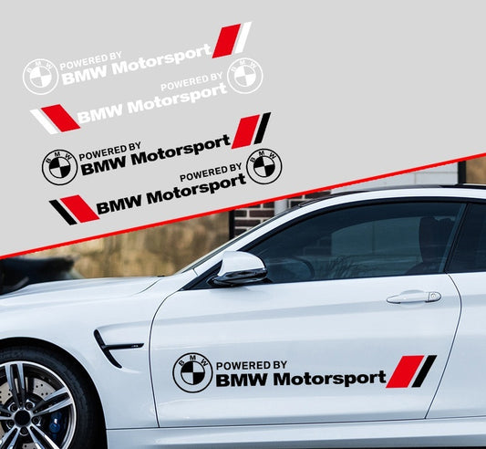 Стикер за врата BMW Motorsport – декоративно фолио (70 x 9.8 см)