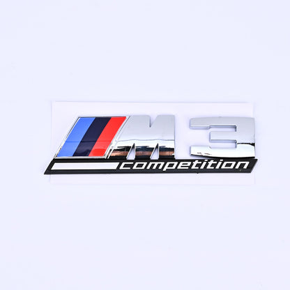Задна Спортна емблема M3 / M5 / M6 Competition – алуминиева, висок клас M3 сива