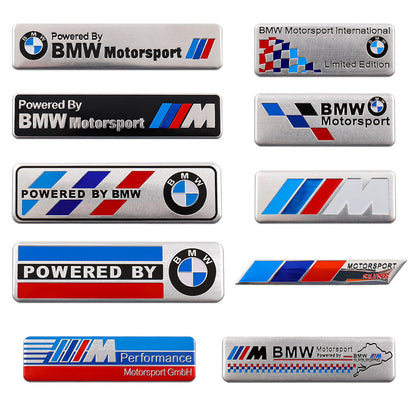 Емблема BMW – алуминиева табелка самозалепваща