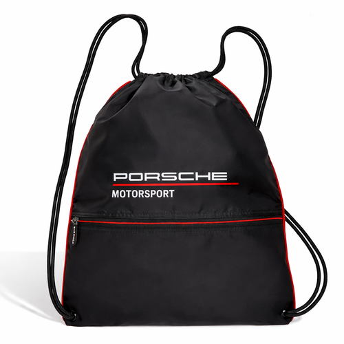 Чанта Porsche Motorsport тип мешка – Спортна Gym Bag с джоб и връзки