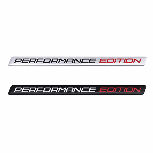 Performance Edition емблема 10.6×0.8 см – алуминиев спортен