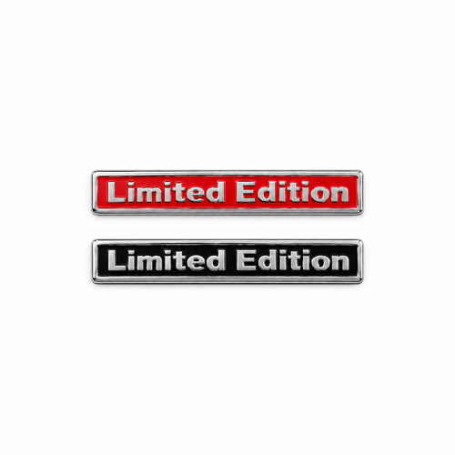 Емблема Limited Edition 64 × 10 мм – черна или червена