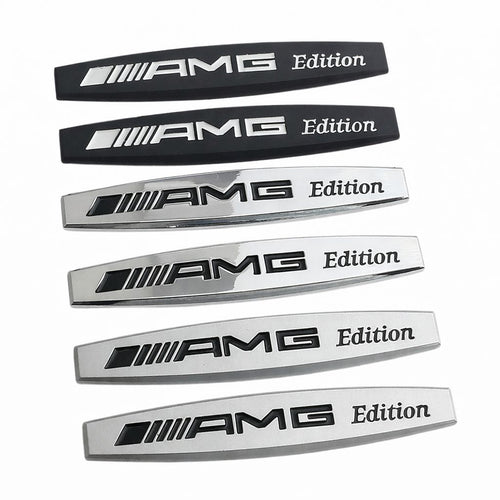 Алуминиева емблема AMG Edition за калник 100x20 мм лепяща