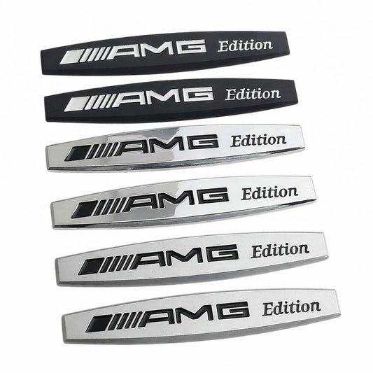 Алуминиева емблема AMG Edition за калник 100x20 мм лепяща