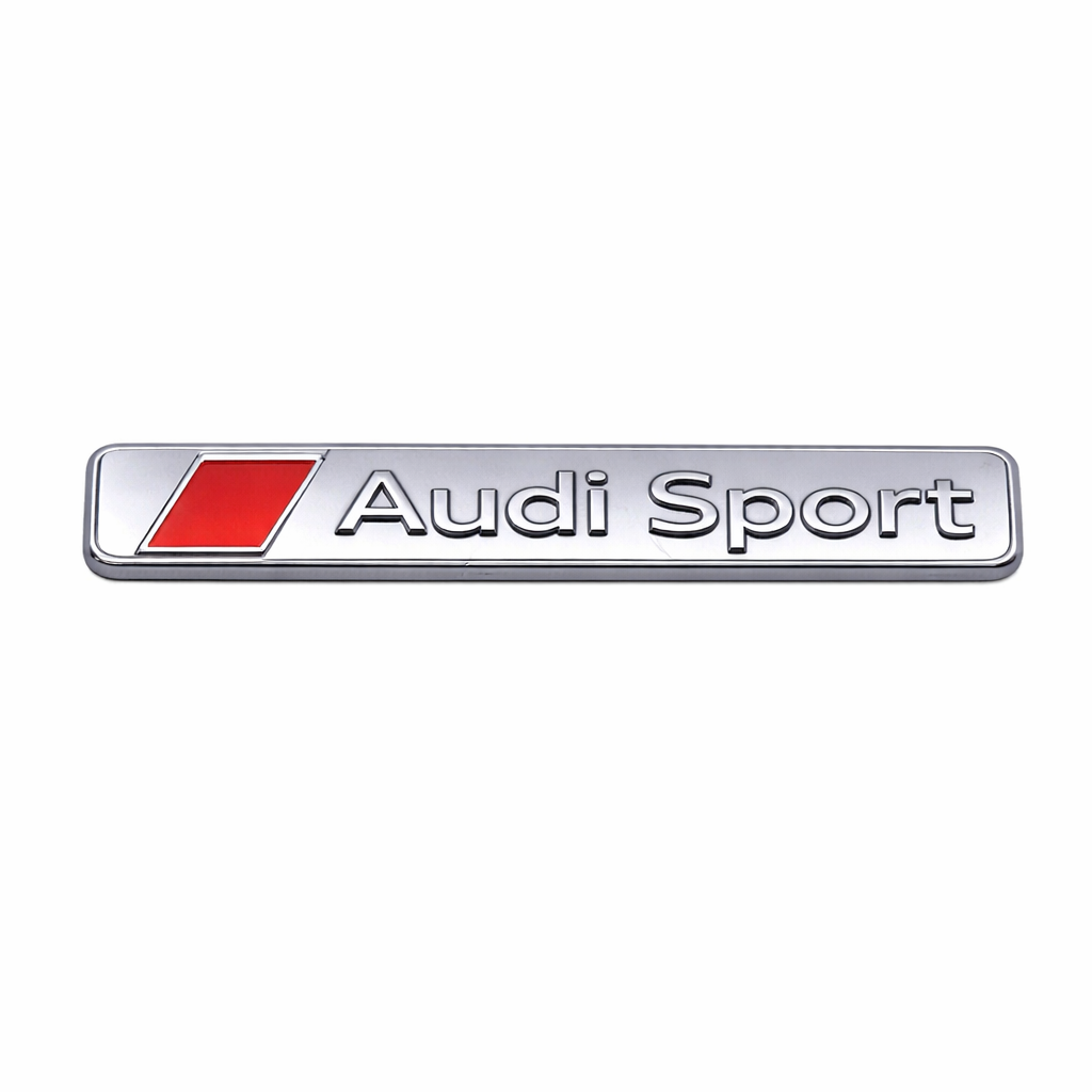 Audi Sport емблема 13.4×3.9 см – за автомобил 1
