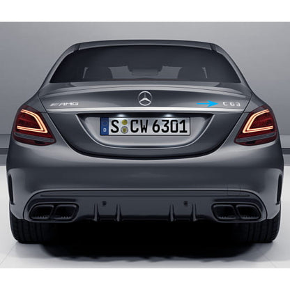 Емблема Mercedes C-Class за Заден Капак Сребрист хром