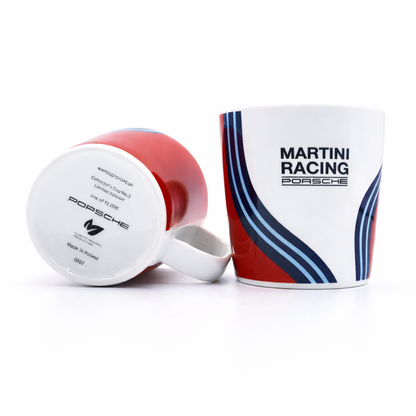 Порцеланова чаша Porsche Martini Racing – колекционерски дизайн