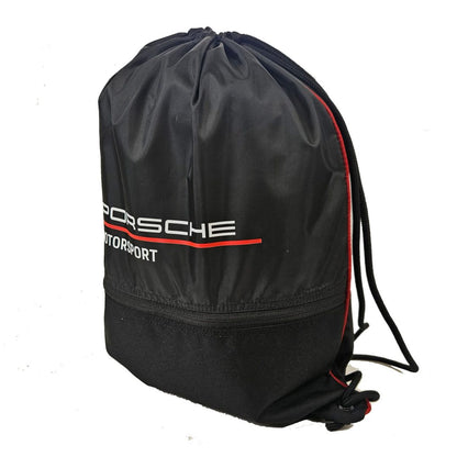 Чанта Porsche Motorsport тип мешка – Спортна Gym Bag с джоб и връзки