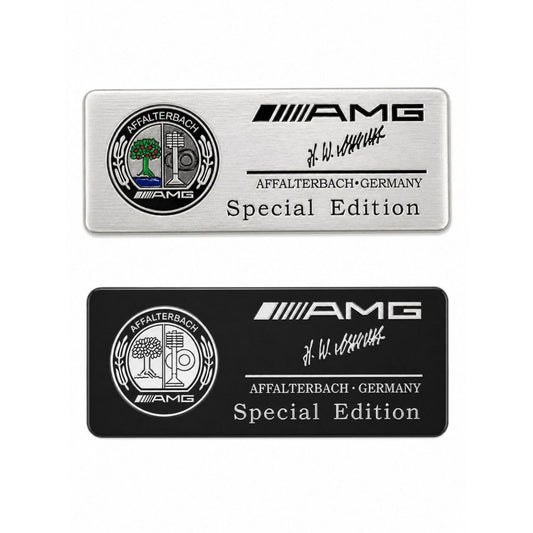 AMG Special Edition Емблема Лепяща – Метална Премиум Табелка