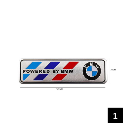 Алуминиеви емблеми BMW M / Motorsport / Performance 1