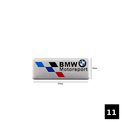 Алуминиеви емблеми BMW M / Motorsport / Performance 11
