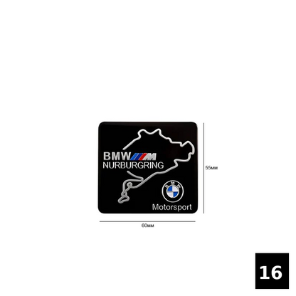 Алуминиеви емблеми BMW M / Motorsport / Performance 16