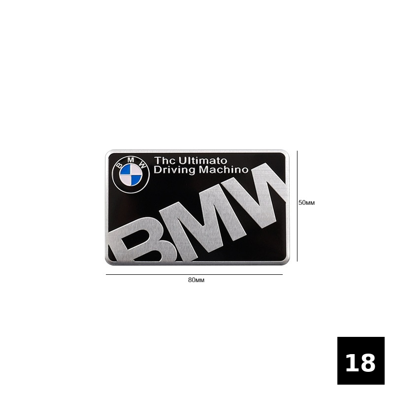 Алуминиеви емблеми BMW M / Motorsport / Performance 18