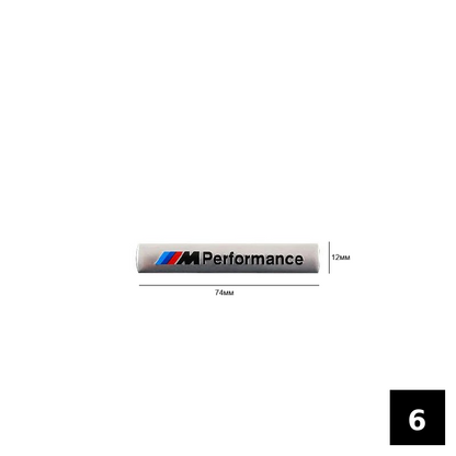Алуминиеви емблеми BMW M / Motorsport / Performance 6