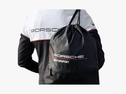 Чанта Porsche Motorsport тип мешка – Спортна Gym Bag с джоб и връзки