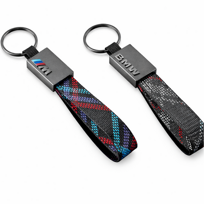 BMW M Ключодържател – Текстилен Спортен Дизайн