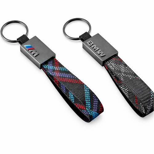 BMW M Ключодържател – Текстилен Спортен Дизайн