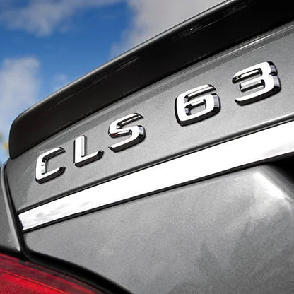 Емблема Mercedes CLS-Class за Заден Капак Сив хром