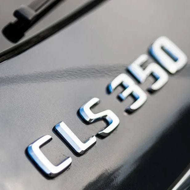 Емблема Mercedes CLS-Class за Заден Капак Сив хром