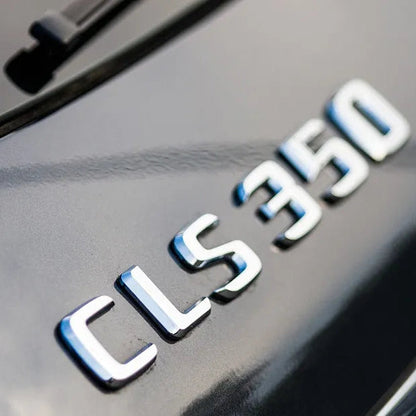 Емблема Mercedes CLS-Class за Заден Капак Сив хром