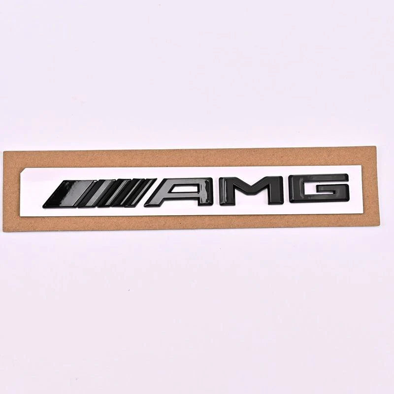 Емблема AMG заден капак Mercedes 2006-2012 ЧЕРЕН